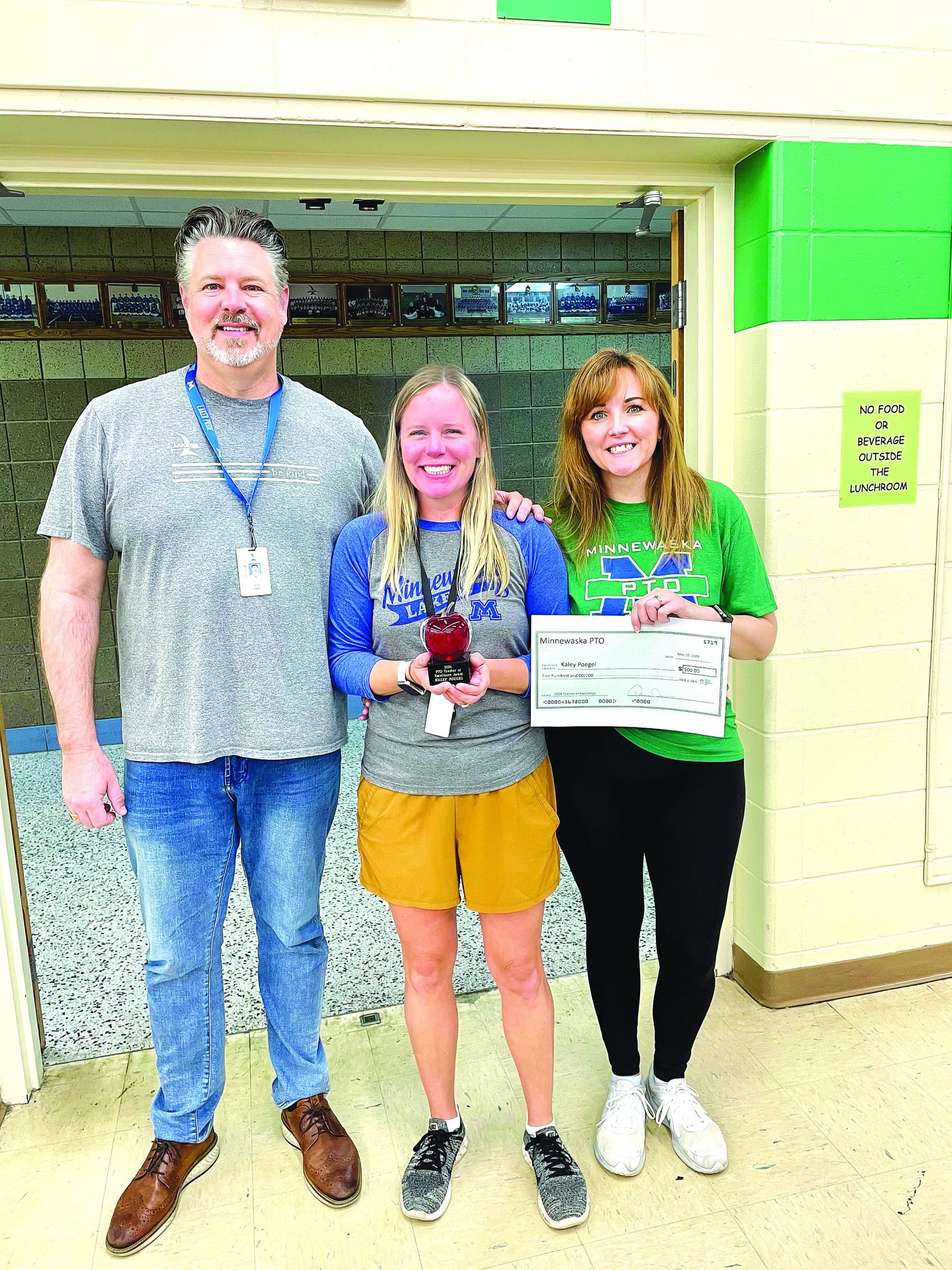 K. Poegel is Teacher of Excellence - Pope County Tribune